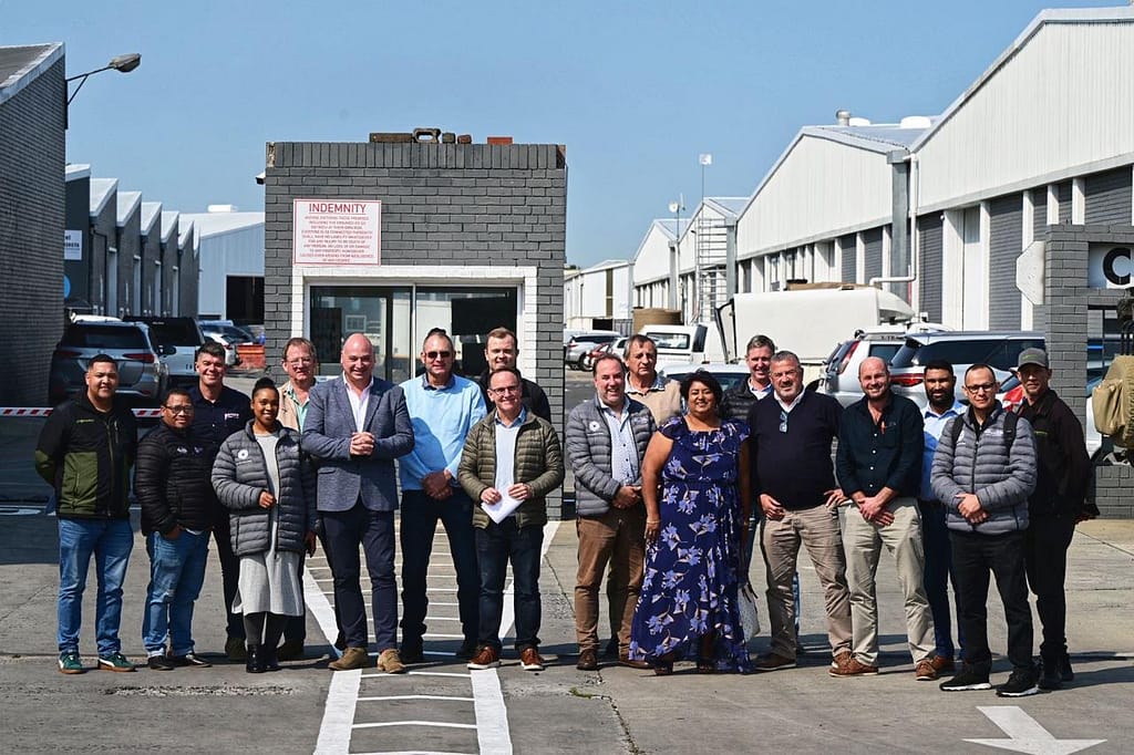 BR&E programme Launch in Beaconvale with Investment Facilitation officials