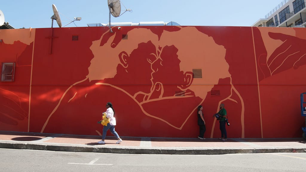 International Public Art Festival 2024: Elléna Lourens' “Embracing Openness" was one of the highlight murals at the