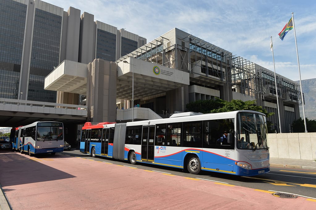 The MyCiTi bus will be taking spectators to the Springboks vs Australia at DHL Stadium